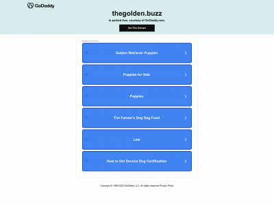 thegolden.buzz snapshot