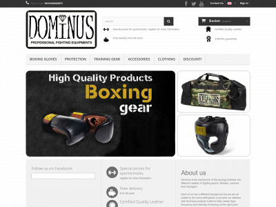 dominus-profighting.com snapshot