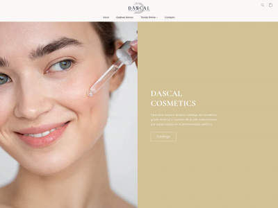dascalcosmetics.es snapshot
