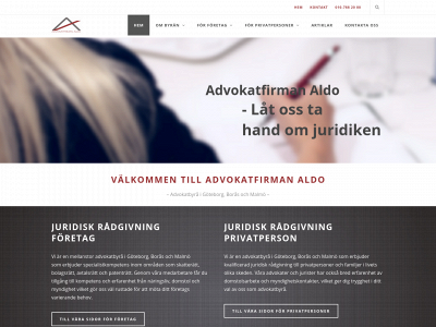advokatfirmanaldo.se snapshot
