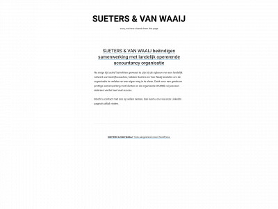 suetersvanwaaij.nl snapshot