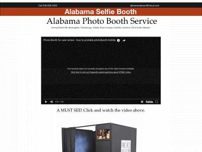 alabamaselfiebooth.com snapshot