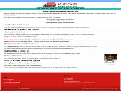 artdeliveryservice.com snapshot