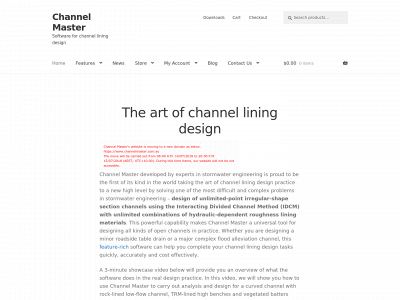 channelmasterpro.com snapshot
