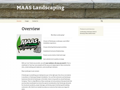 maaslandscape.com snapshot