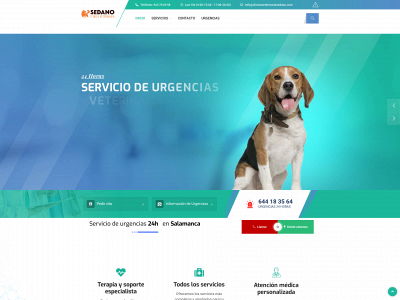clinicaveterinariasedano.com snapshot