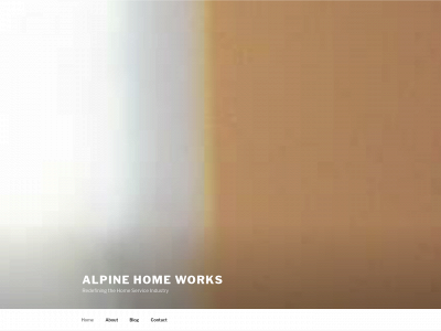 alpinehomeworks.com snapshot