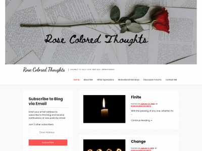 rosecoloredthoughts.com snapshot