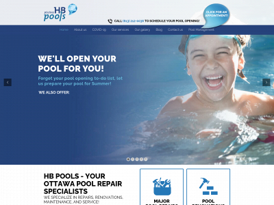 hbpools.com snapshot