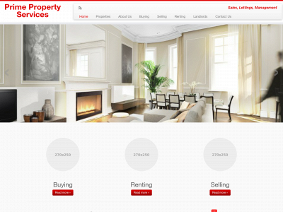 primepropertyservices.org snapshot