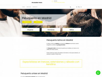 peluqueriayoelis.es snapshot