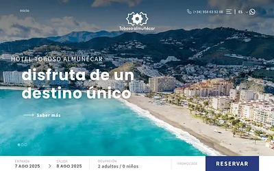 www.hoteltobosoalmunecar.com snapshot