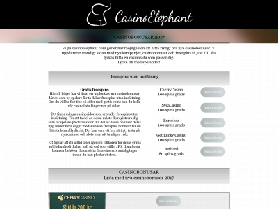 casinoelephant.com snapshot