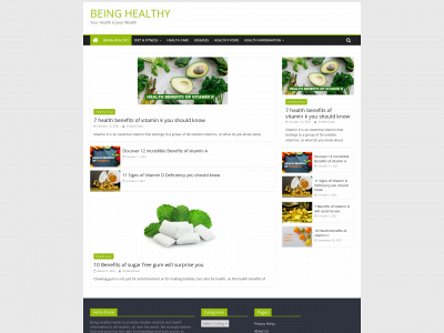 beinhealthy.com snapshot