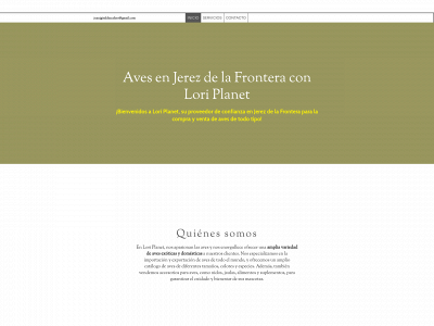 loriplanet.es snapshot