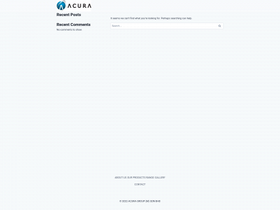 acuragm.com snapshot