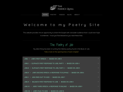 www.thehawksquill.com snapshot
