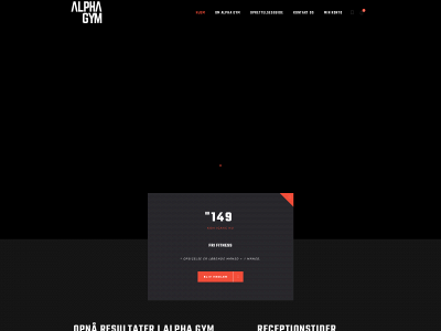 alphagym.dk snapshot