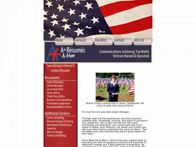 aplusresumesandmore.com snapshot