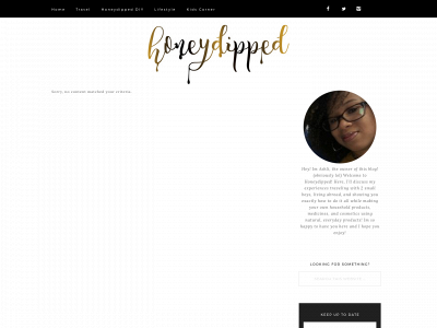 honey-dipped.com snapshot