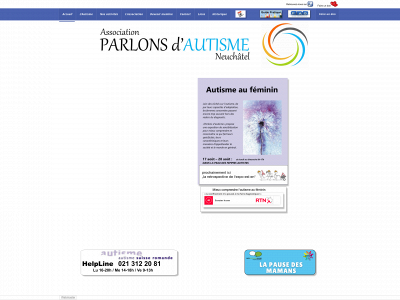 parlonsdautisme.ch snapshot