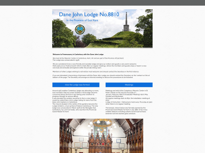 dane-john-lodge.org.uk snapshot