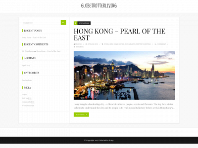 globetrotterliving.com snapshot