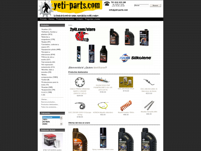 yeti-parts.com snapshot