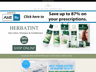 www.naturesremedypharmacy.com snapshot