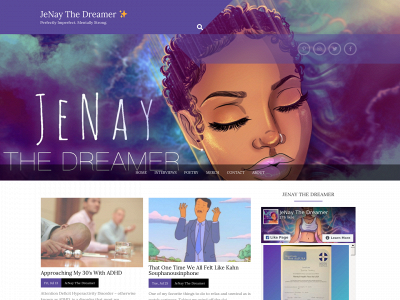 jenaythedreamer.com snapshot