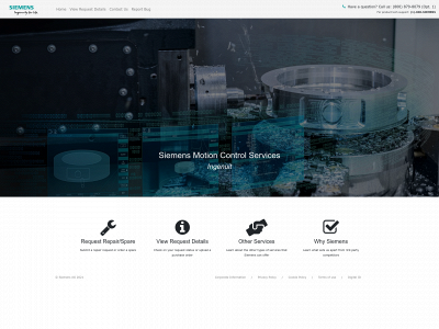 siemensmcr.com snapshot
