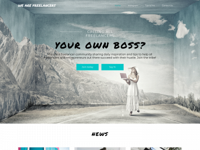 wearefreelancers.co snapshot