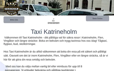 taxikatrineholm.com snapshot