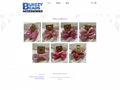 burzzybeads.co.uk snapshot