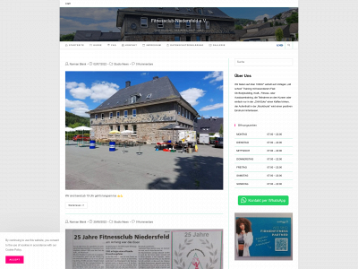 fitnessclub-niedersfeld.de snapshot