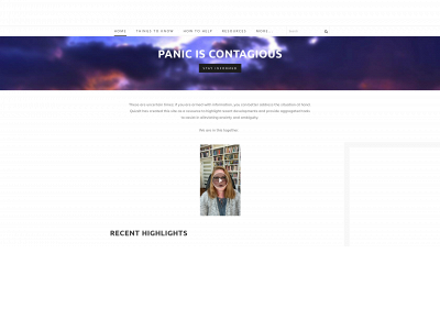 panicdemic.org snapshot
