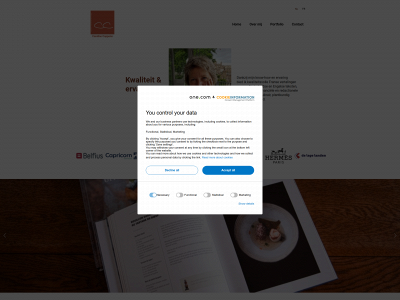 carolinecoppens.be snapshot