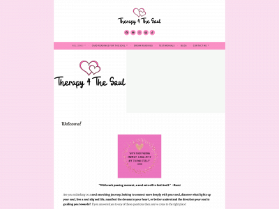 therapy4thesoul.com snapshot