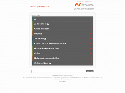 nelsonguang.com snapshot