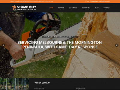 stumpboymelbourne.com.au snapshot