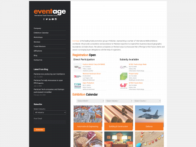 eventage.com.pk snapshot