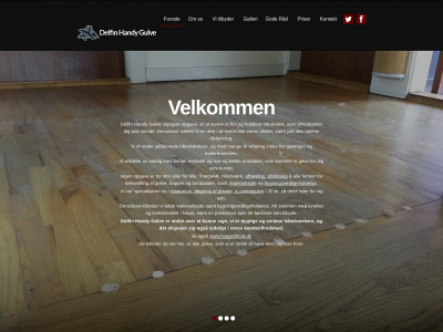 delfinhandygulve.dk snapshot