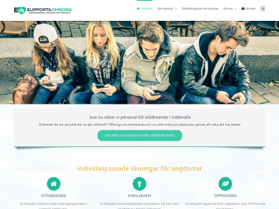 supportaomsorg.se snapshot