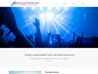 venuetovenue.com snapshot