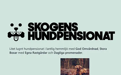 skogenshundpensionat.se snapshot