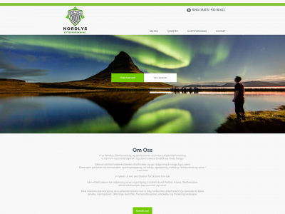 nordlysetterforskning.no snapshot