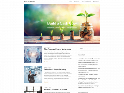 buildacashcow.com snapshot