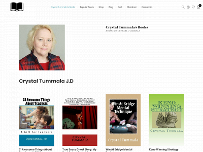 crystaltummalabooks.com snapshot