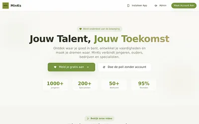 minkstalentconnect.nl snapshot