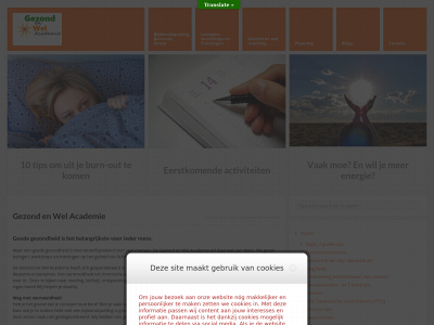 gezondenwelacademie.nl snapshot